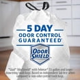 thumbnail image 4 of Glad ForceFlex OdorShield Drawstring Trash Bags, Gain Scent, 13 Gallon., 120 Count, 4 of 9