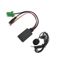 thumbnail image 1 of Wireless  AUX Adapter, Antiaging Handsfree Microphone 5-12V  For Car Stereo System, 1 of 8