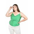 thumbnail image 4 of Top de tirantes Roman Fashion/Tallas Extras, 0424 (Verde) verde 40, 4 of 6