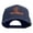 Navy, variant on Gobble Till You Wobble with Turkey Embroidered Solid Cotton Twill Pro Style Cap - Black OSFM