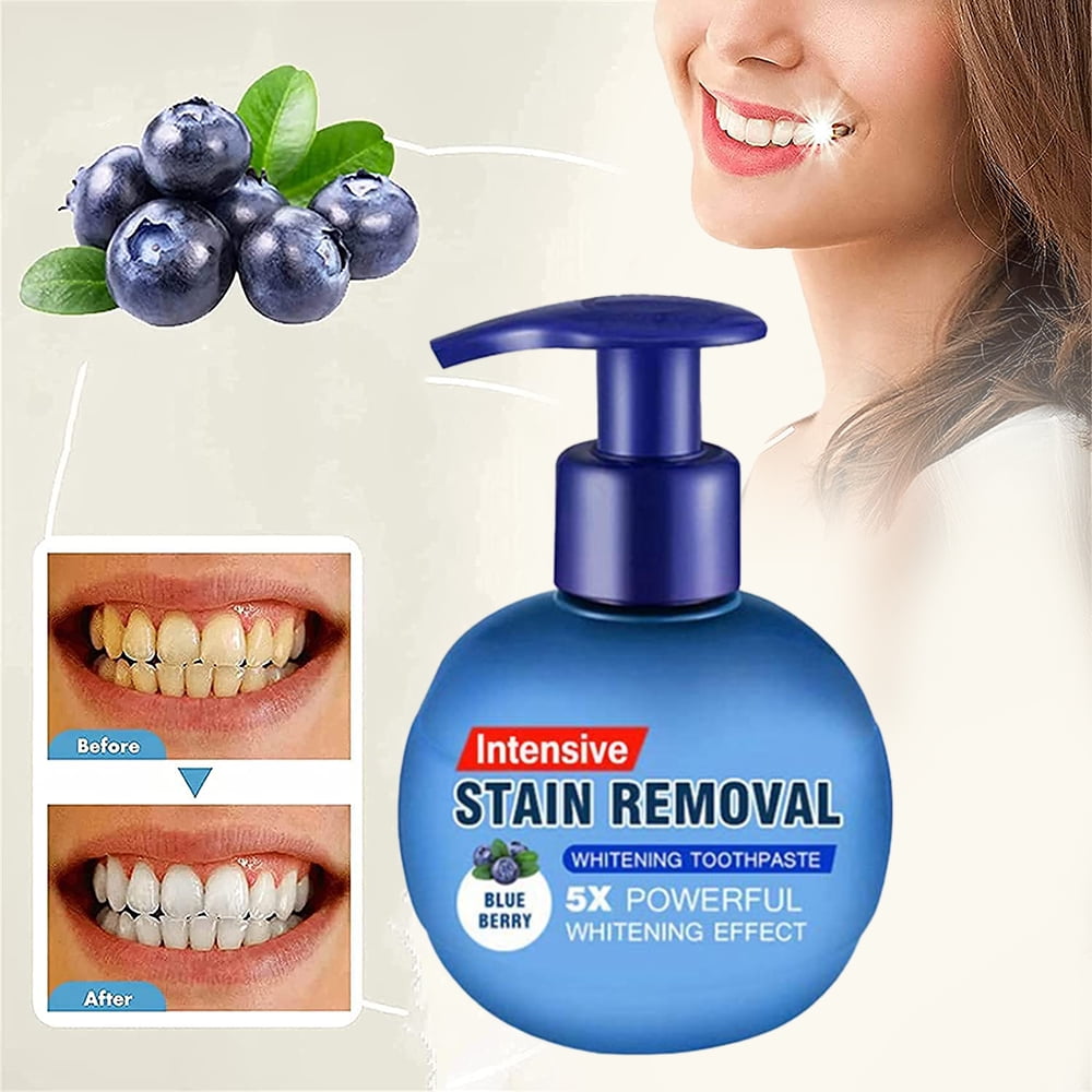 Genkent Baking Soda Whitening Toothpaste, Intensive Stain Remover