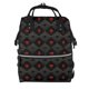 thumbnail image 1 of Disketp Red Poker Mochila de Pañales de Gran Capacidad con Múltiples Bolsillos, Mochila de Viaje Multifuncional para Bebé, Unisex, Moderna y Resistente, 1 of 6