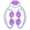 Purple, variant on BIMZUC Clamp Leg Massager Handheld 360 Degree All Surrounded Massage Relax Muscle Yoga Fitness Equipment, Purple (10 in / 25.4 cm)