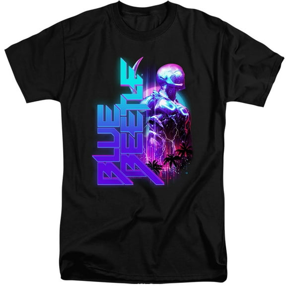 Blue Beetle (2023) Lightning Unisex Adult Tall T Shirt