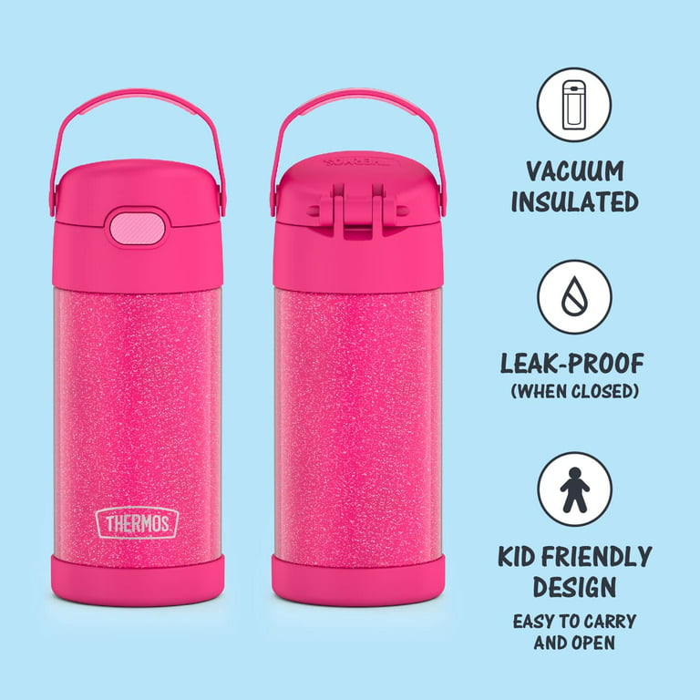 Thermos Foogo Leak-Proof Straw Bottle, Pink