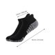 thumbnail image 2 of ADDHAT 6 Pares De Calcetines Tobilleros Negros De Con Buena Transpiración Para Actividades Deportivas, 2 of 8