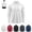 White, variant on LTTVQM Mens Quick Dry Hoodies Raglan Long Sleeve Lightweight Breathable Workout Fishing Shirts Stretch Casual Outdoor Camping Athletic Hooded Tops