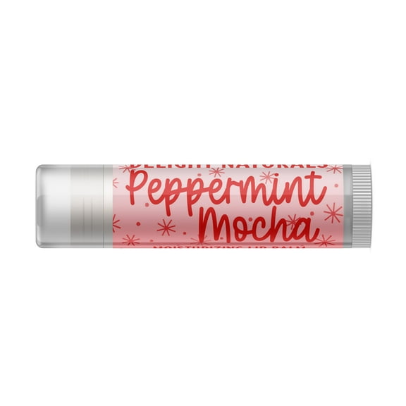 Delight Naturals Jumbo Lip Balm - Peppermint Mocha
