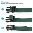 thumbnail image 4 of 1x118 Inch Utility Strap with Buckle Polyester Belt for Packing (Light Green), 4 of 5