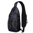 thumbnail image 1 of Science Lover Sling Backpack, Scientific Formula Crossbody Daypack, Educational Gift Bag for Classroom and Laboratory, 1 of 6