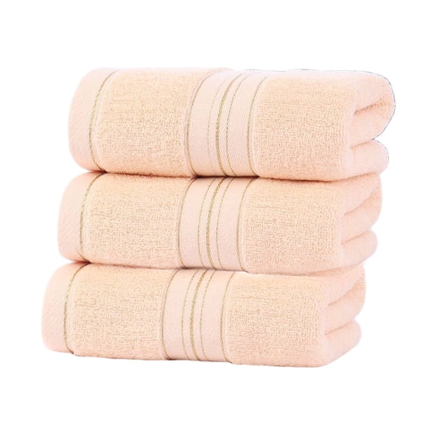 3Pzas de Toallas de Mano de 13x28in Paño de Té Telas Absorbente Suave para Baño Casa Hotel