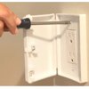 thumbnail image 2 of Child Be Safe (2-Pack) Child and Pet Proof Rocker Switch & Outlet Covers, White, 2 of 13