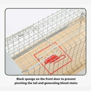 RKZDSR Automatic High Sensitivity Rat Cage - 2pc Set for Home, Outdoor, and Indoor Mouse Trapping in Gardens