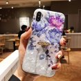 thumbnail image 1 of Funda de teléfono con soporte de anillo Floral Retro LOVECOM para iPhone 14 13 12 11 Pro Max XR XS Max X 7 8 Plus funda suave IMD Dream Shell Tan Jianjun unisex, 1 of 2