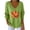 #0271-Green, variant on Halloween Women's Long Sleeve Shirts Sequin Pumpkin Print Maple Leaf Casual Striped Fabric Gift T-Shirt