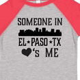 thumbnail image 4 of Inktastic El Paso Texas Someone Loves Me Skyline Boys or Girls Toddler T-Shirt, 4 of 5