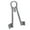 Gris Clair, variante sur Support de Sonde Multimètre Réglable Clip de Fixation Universel pour Usage Extérieur et Domestique Organisateur d'Outils Pratique