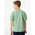 thumbnail image 2 of Free Assembly Boys 2-Pack Garment Washed Graphic T-Shirts, Sizes 4-18, 2 of 7