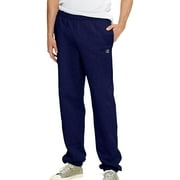 P2519 Eco Fleece Elastic-Hem Mens Sweatpants Size - Medium - Navy