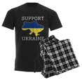 thumbnail image 6 of CafePress - Support Ukraine Men's Dark Pajamas - Men's Dark Loose Fit Cotton Pajama Set, 6 of 7