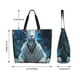 thumbnail image 5 of Easygdp Forest Meditating Goat Bolsas Tote para Mujer, Bolsos de Hombro para Viaje, Bolsos de Mano de Gran Capacidad para Compras y Trabajo, 5 of 8