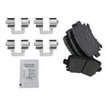 thumbnail image 5 of TRQ Rear Performance Brake Pad & Rotor Kit Brake Pads Brake Rotors Set Ceramic Premium G-Coated Fits Select 2009-2013 Volkswagen CC 2010 Passat 2008 R32, 5 of 5