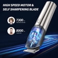 thumbnail image 2 of Beard Trimmer for Men, IPX7 Waterproof Mens Grooming Kit with Cordless Hair Clippers, Electric Razor with LED Display, Shavers for Mustache, Body, Face, Ear, Nose Hair Trimmer, Gifts for Men, 2 of 7