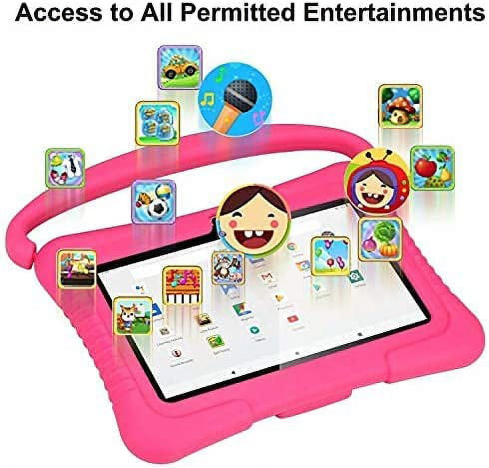 Kids Tablet, Foren-Tek K88 7 Inch Android 10 Tablet for Kids, 2GB RAM +64GB ROM, Kid Mode Pre-Installed, WiFi Android Tablet, Kid-Proof Case