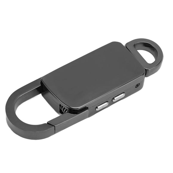8GB 16GB 32GB 64GB Optional Digital Voice Recorder, Noise Reduction Keychain Voice Activated Recorder, Mini Portable Audio Recorder for Lecture Meeting, 8.3 X 2.5 X 1.1cm