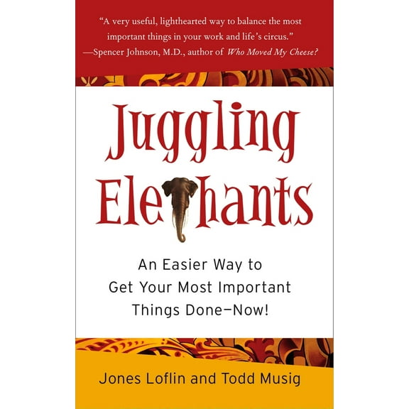 Pre-Owned Juggling Elephants: An Easier Way to Get Your Big, Most Important Things Done--Now! (Hardcover) 1591841712 9781591841715