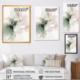 thumbnail image 4 of Designart "Green And Cream Essence Of Modernity I" Abstract Wall Decor, 4 of 5