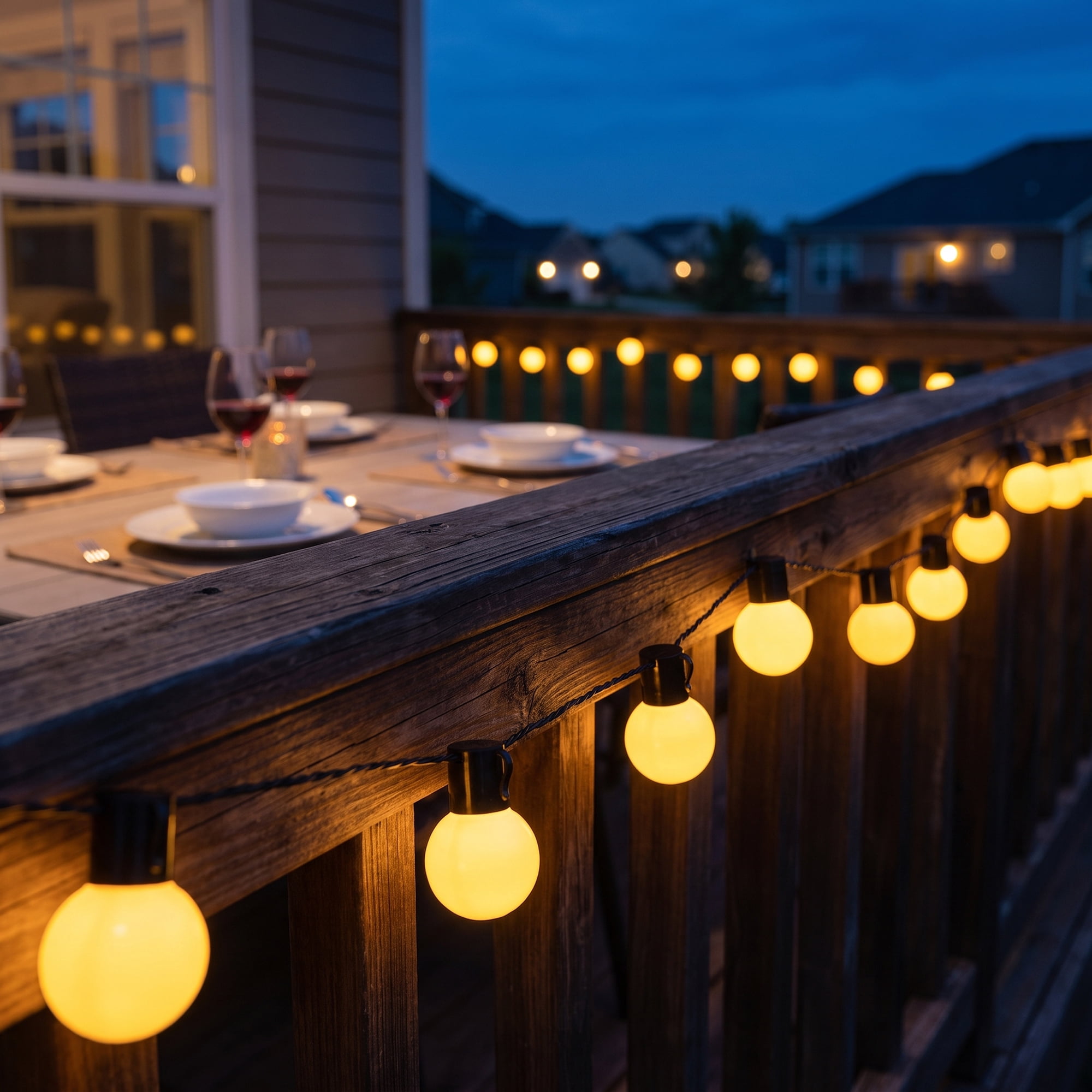 Unique Bargains Lights for Indoor Garlands with Vintage Style 16.4 ft Battery Operated