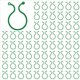 thumbnail image 1 of 100 Piezas Clips Giratorios para Plantas Clips de Soporte para Plantas de Jardín Clips para Flores de Vid de Tomate Clips para Plantas Cerraduras para Plantas 4 cm, 1 of 5