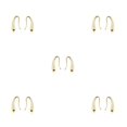 thumbnail image 2 of Pendientes Vintage Minnieouse 1 par para Bodas Aniversario Compromiso Gancho Club Baile Vacaciones, 2 of 6