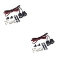 thumbnail image 2 of ziyahi Plastic Bumper Lamp Adjustable Spotlight Lightweight Searchlight LED Light with Bracket DIY Accessories Upgrade Kit One for Two 2Set, 2 of 6