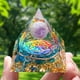 thumbnail image 3 of Piedra De La Pirámide De Ogan Pirámide de Ogan Cristal Amatista Piedra triturada Torre de energía Pirámide Joyería, 3 of 4