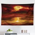 thumbnail image 1 of Nature Tapestry, Summer Storm About to Appear with on The Field Solar Beams Energy Theme, Fabric Wall Hanging Decor for Bedroom Living Room Dorm, 2 Sizes, Green Blue, by Ambesonne, 1 of 1