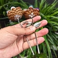thumbnail image 6 of Handmade Crystal Rose Gemstone Flower,Crystal Jewelry,Carved Crystal Stone Home Decoration,Reiki Heal,Girlfriend Gift,Mom's Gift,Valentines Gift 1pc, 6 of 8