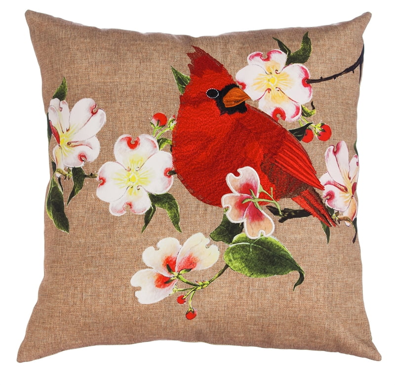 Cardinal Outdoor Pillow