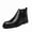 Black, variant on Men's Classic Leather Chelsea Boots - Slip-On Ankle Boots with Elastic Side Panels, Durable Rubber Sole, Brown & Black Dress Boots for Men