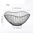 thumbnail image 2 of Metal Fruit Bowl,Gold Fruit Holder for Fruit Storage,10.5Inch Minimalism Wire Fruit Basket for Kitchen Counter,Home Decor,Countertop,Table Centerpiece, 2 of 6