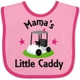 thumbnail image 3 of Inktastic Golfing Mamas Little Caddy Grandkids Golf Girls Baby Bib, 3 of 4