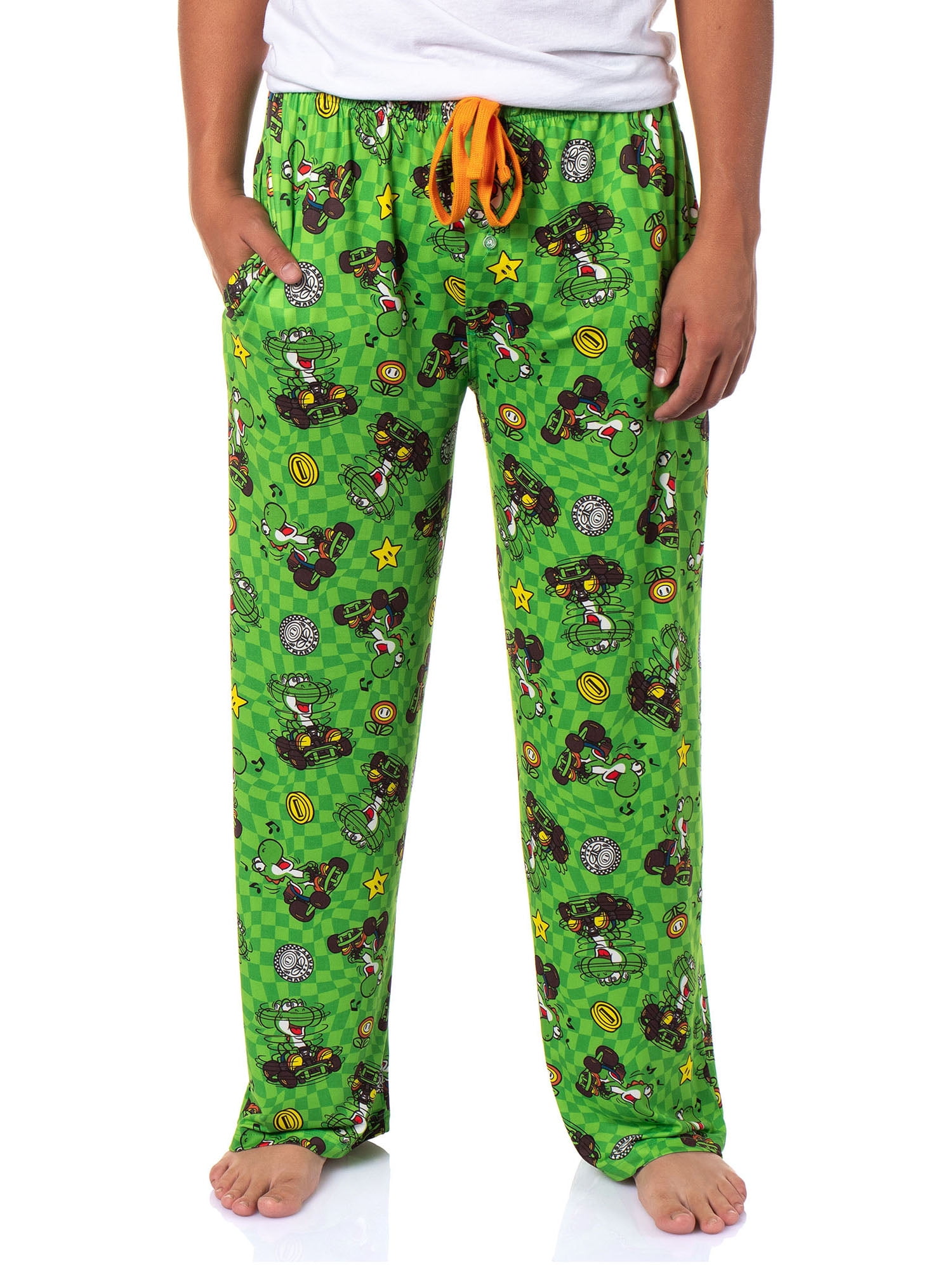 ルームウェア・パジャマ yoshi ルームウェア・パジャマ yoshi Super Mario Mario Kart Men's Yoshi