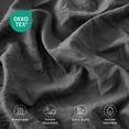 thumbnail image 3 of Sleep Zone Duvet Cover Twin/Twin Xl Size, Stone Washed, Soft and Comfortable with Natural Wrinkles, Easy Care, Gift-Wrapped, Safe and Skin-Friendly(Grey, Twin/Twin Xl), 3 of 5