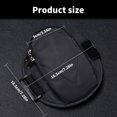 thumbnail image 5 of Necvior Running Armband Arm Phone Case with Key and Headphone Slot, Phone Holder Bag Sports Running Armband Phone Armbands Bag, 5 of 9