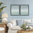 thumbnail image 2 of Stupell Industries Hampton Mist Gradient 2 Piece Black Framed Floater Canvas Set design by Grace Popp, 21 x 17, 2 of 9