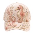 thumbnail image 4 of Lispipm Women's Fashion Baseball Caps Embroidered Rhinestone Decor Cap Ladies Adjustable Outdoor Sun Hat for Travel, 4 of 5