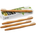 thumbnail image 6 of Natural Bamboo Toothbrushes – Eco Friendly Biodegradable Toothbrush with Soft Bristles, BPA-Free Handle, Sustainable Oral Care, 4 Pack, 6 of 6