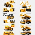 thumbnail image 5 of Kiddopark 6Pcs Small Construction Toys, Construction Vehicles Kids Trucks Vehicle Toy Toddlers Mini Car Toys, 5 of 7