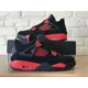 thumbnail image 2 of Ni - ke Ni - ke Air Jordan 4 Retro Red Thunder Men's Size 11 NEW Crimson Black CT8527-016, 2 of 5